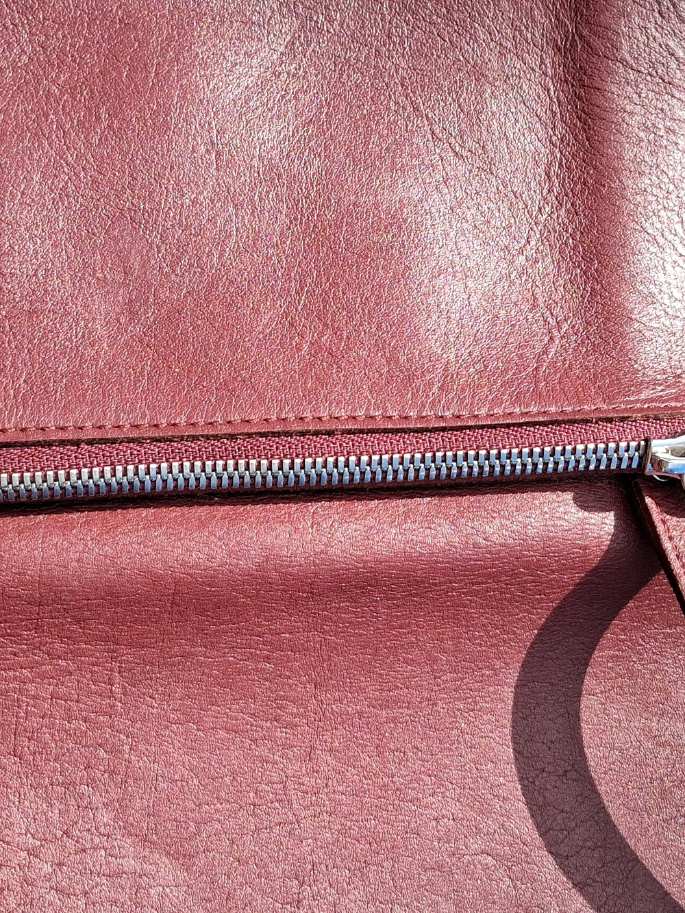 Shinola Burgundy Leather Wallet Insert - Picture 8 of 9